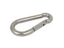 0.5mmx6mmx25mm 304 Stainless Steel Dual Rings Tension Springs Silver Gray 21pcs