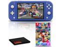 Nintendo Switch Lite 青 + Mario Kart 8 Nintendo Switch Lite Blue Gaming Console & Mario Kart 8