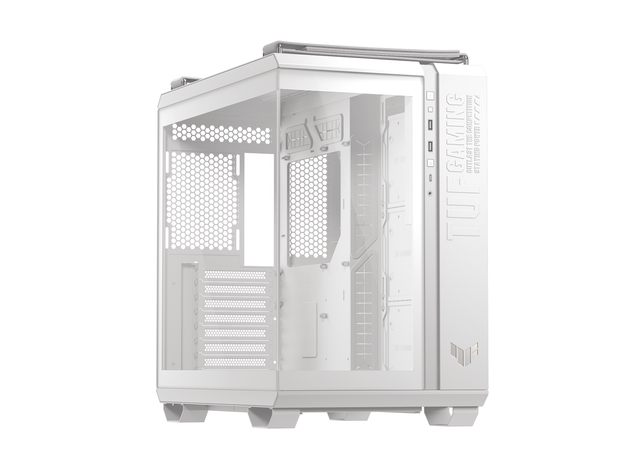 ASUS TUF Gaming GT502 Horizon White Steel / Plastic ASUS TUF Gaming GT502 Horizon White Steel / Plastic