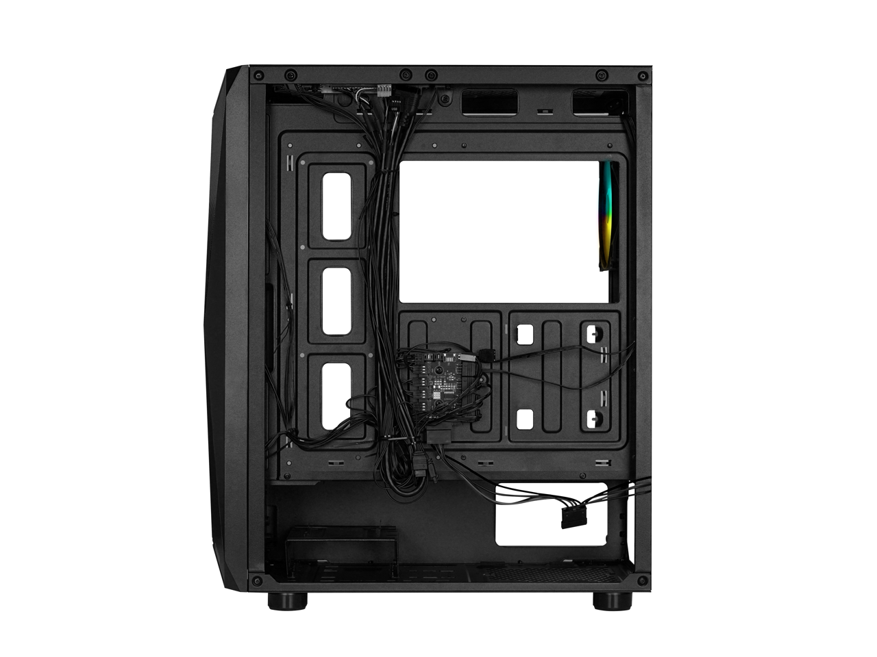 Sama 3313 Black USB3.0 Tempered Glass Micro ATX Tower Gaming