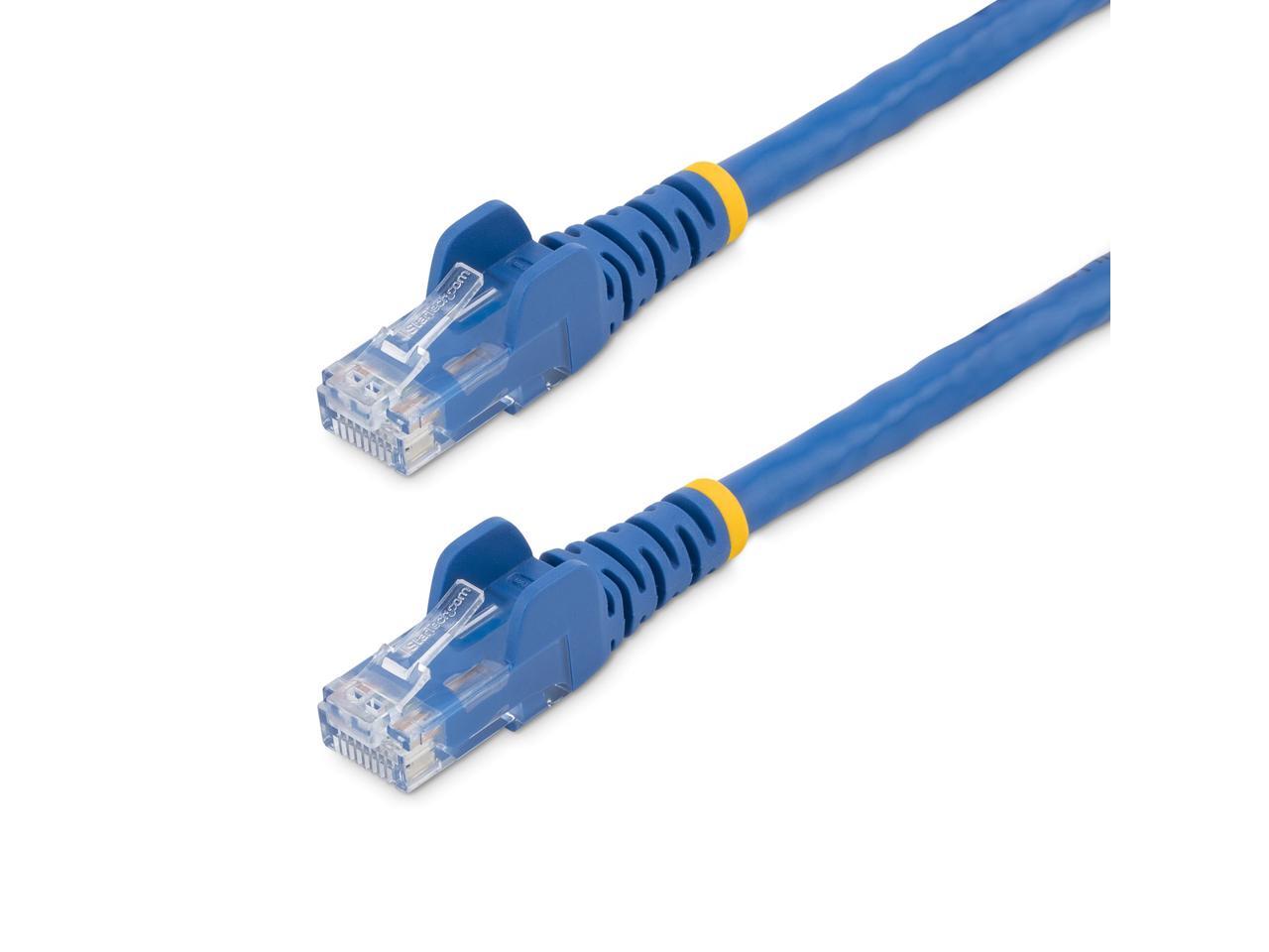 StarTech.com 1 ft. CAT6 Ethernet cable – 10 Pack – ETL Verified – Blue CAT6