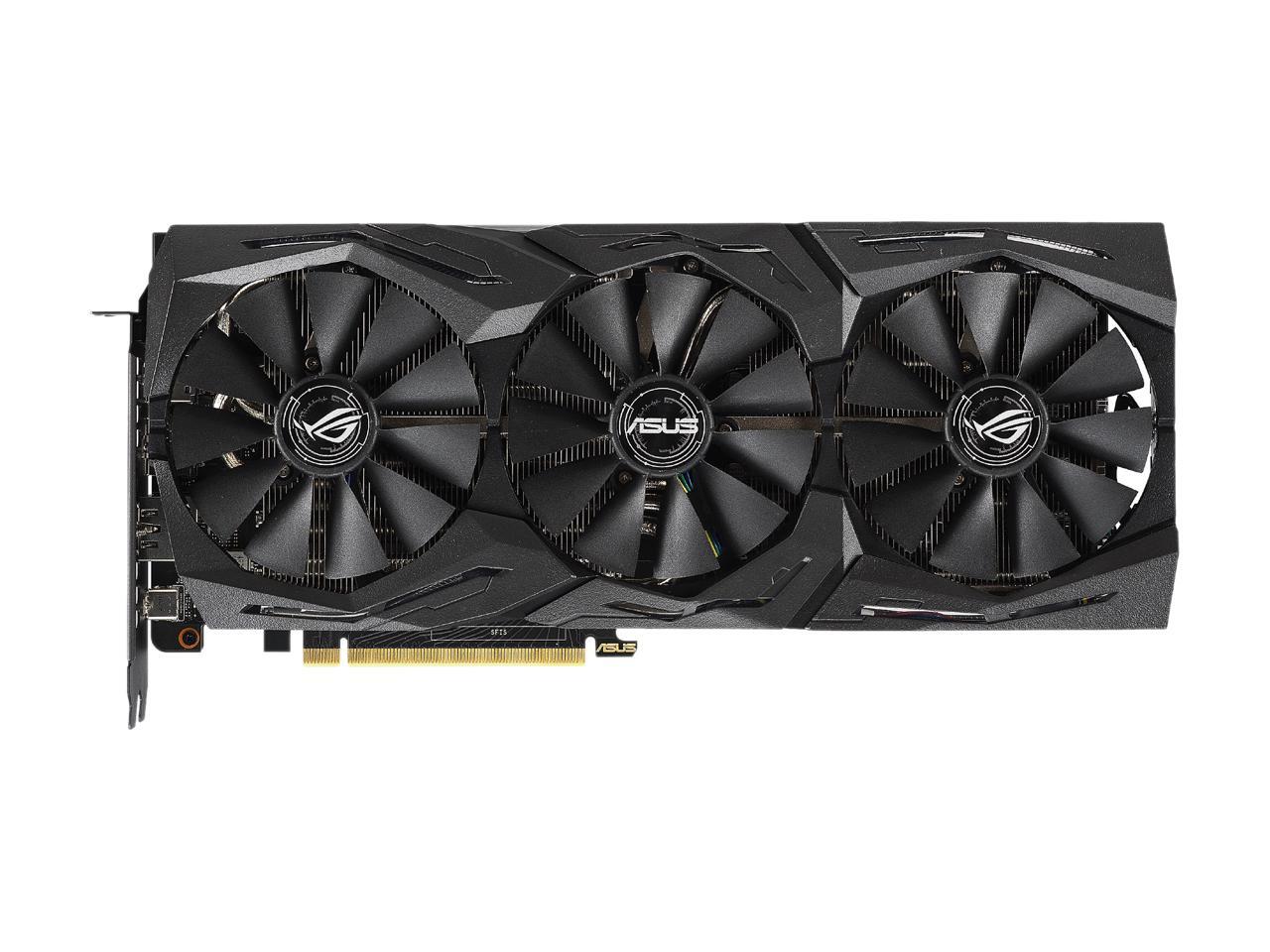 ASUS ROG Strix GeForce RTX 2070 DirectX 12 8GB 256-Bit GDDR6 PCI Express 3.0 HDCP Ready Video Card