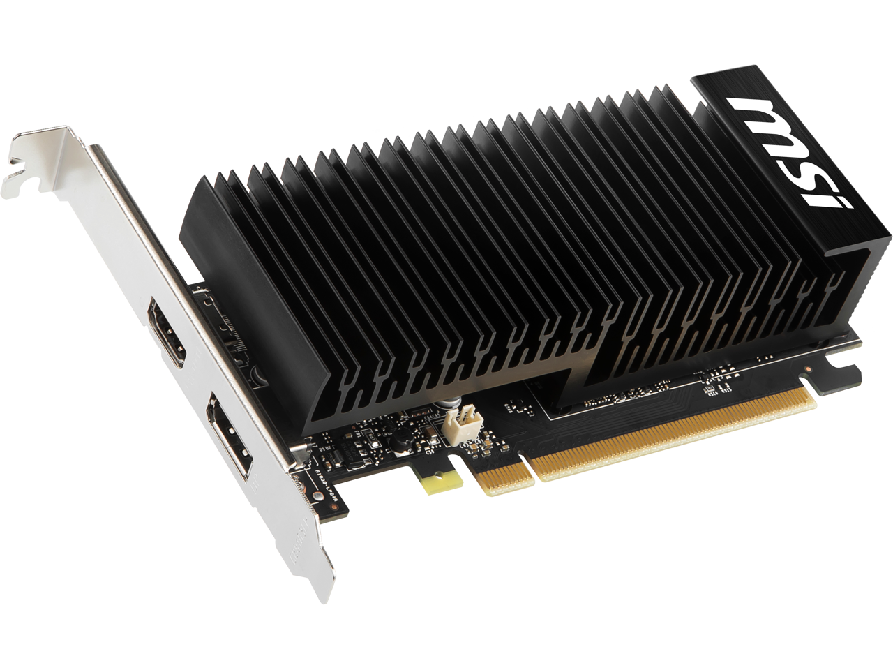 MSI GeForce GT 1030 4GB GDDR4 PCI Express 3.0 x16 (uses x4) ATX Graphics Card GT - Picture 2 of 5
