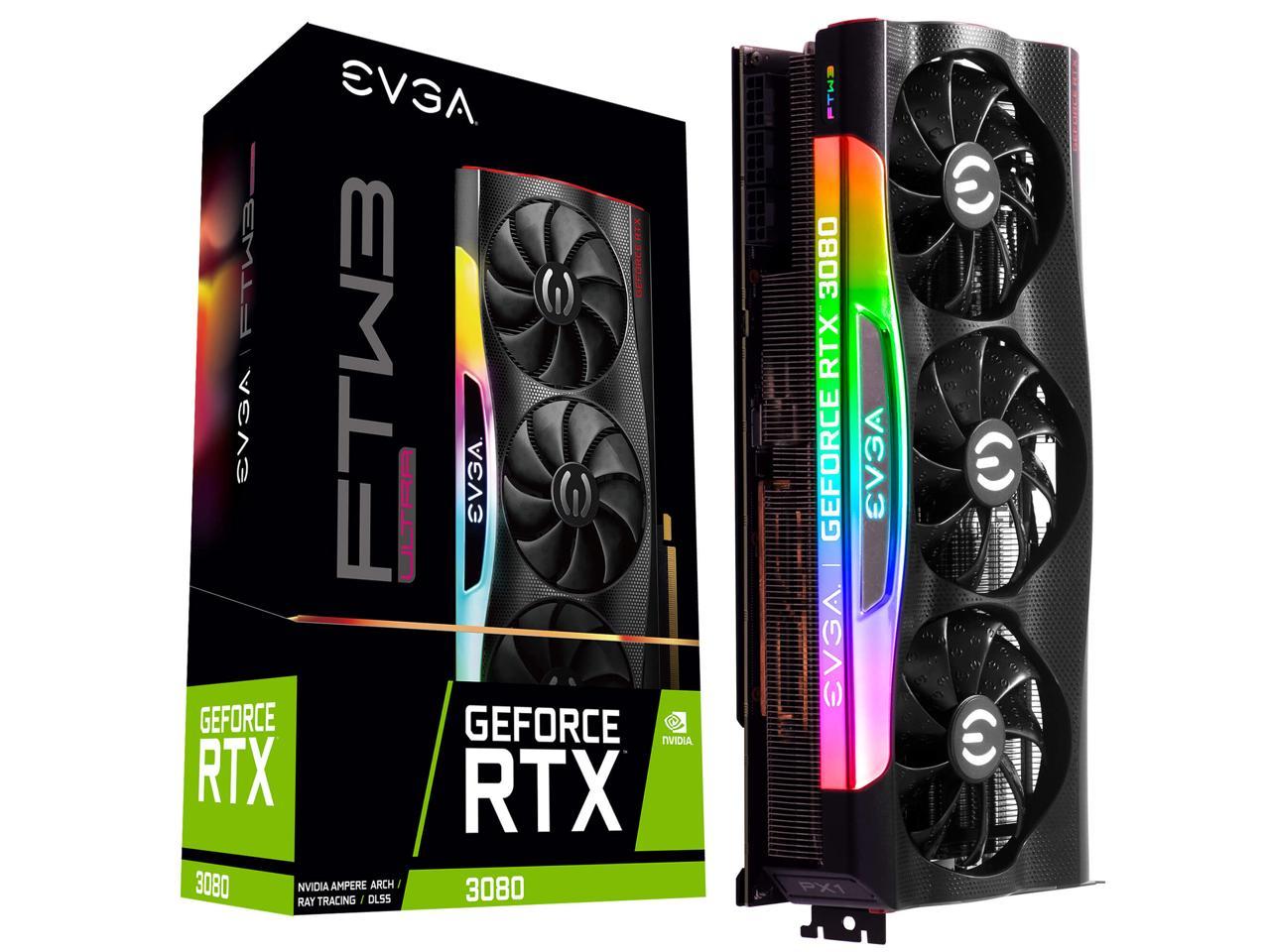 EVGA GeForce RTX 3080 10GB FTW3 Ultra 10G-P5-3897-KR