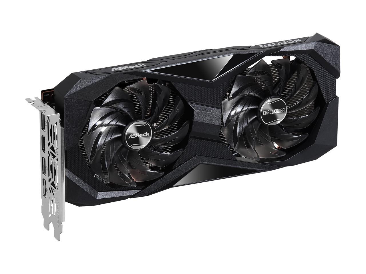 ASRock Challenger D Radeon RX 6650 XT 8GB GDDR6 PCI Express