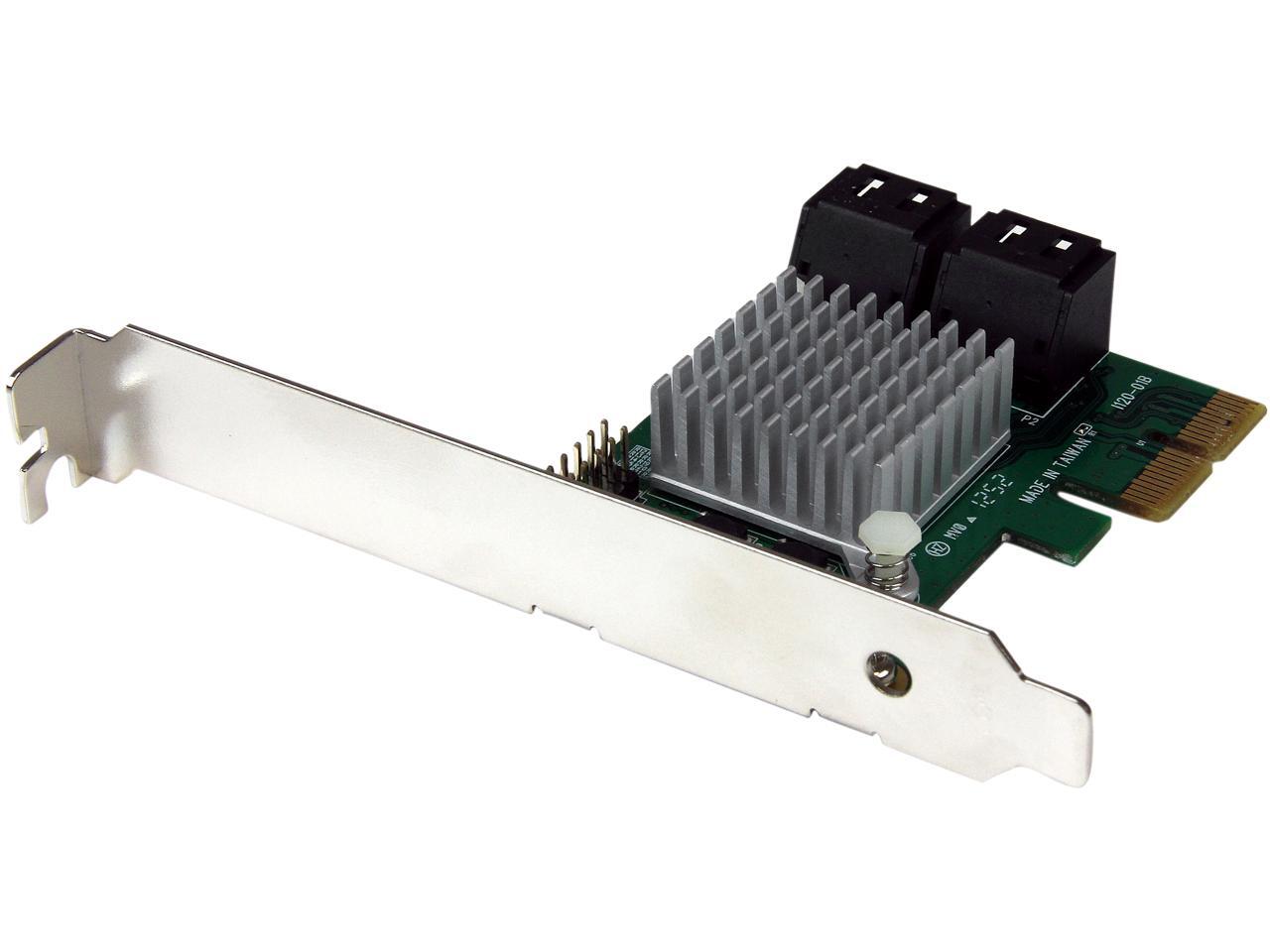 StarTech.com PEXSAT34RH 4-Port PCI-Express SATA III 6Gbps RAID-Controllerkarte - Bild 1 von 5
