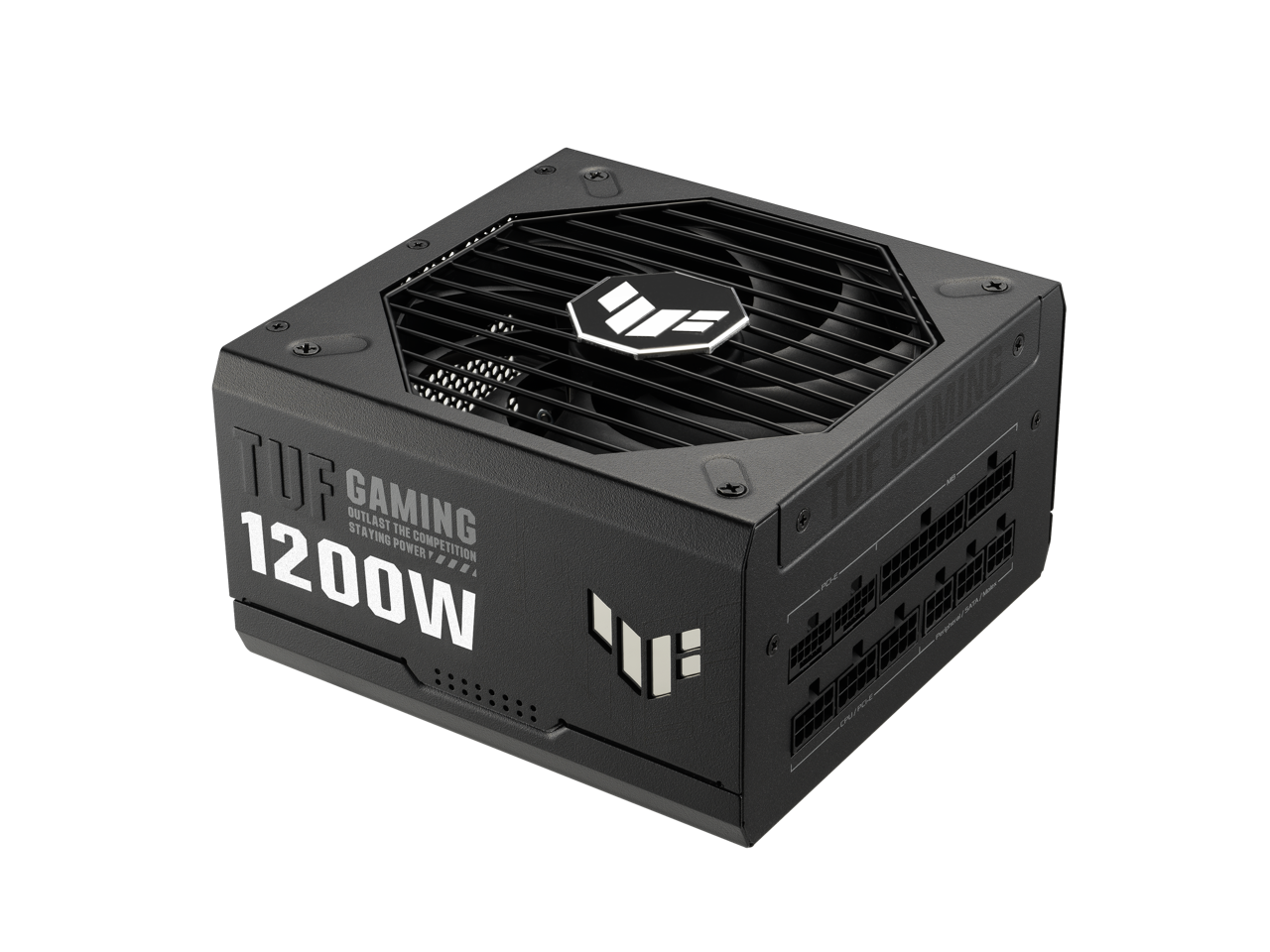 ASUS TUF Gaming 1200W dorado (1200 vatios, compatible con ATX 3.0 potencia totalmente modular - Imagen 4 de 5