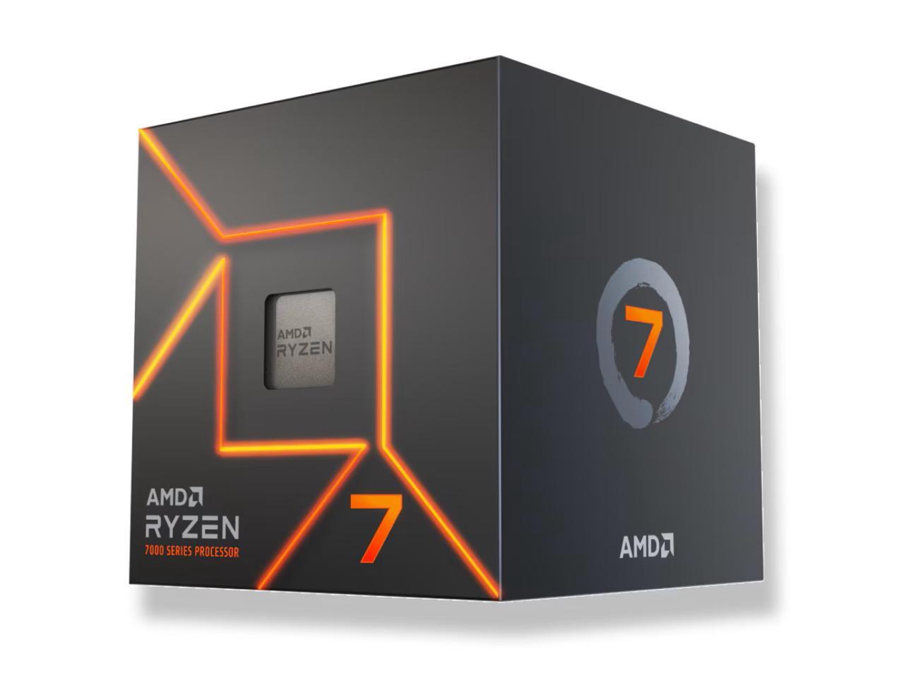 AMD Ryzen 7 7700 - Ryzen 7 7000 Series Zen 4 8-Core 3.8 GHz