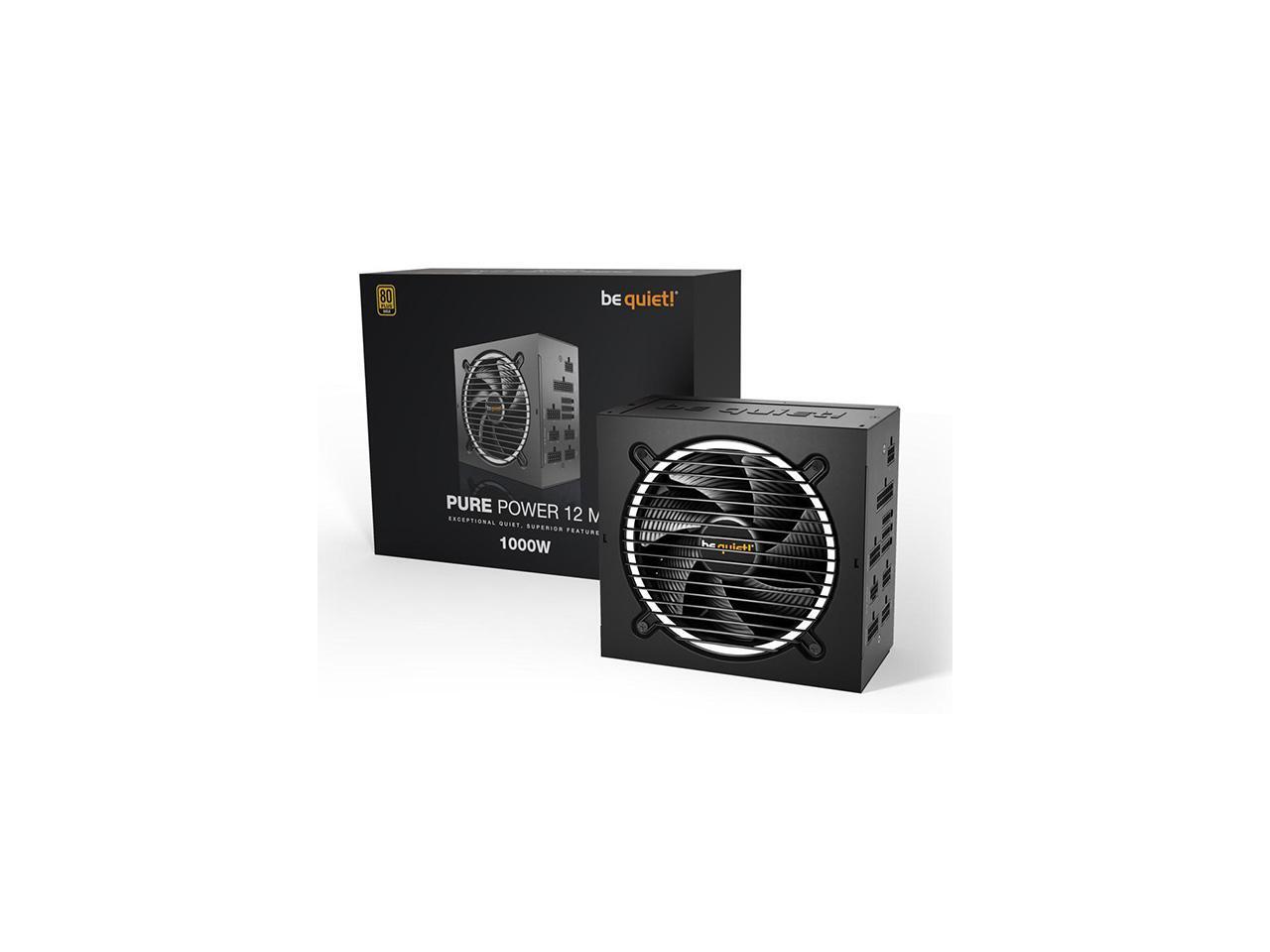 be quiet! Pure Power 12 M 1000W ATX 3.0 Power Supply | 80+
