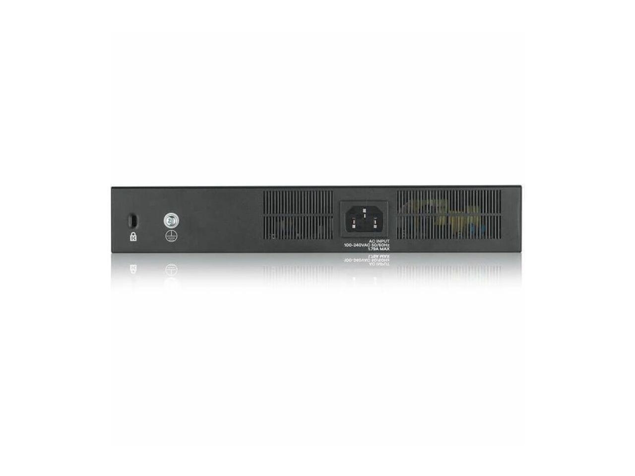 ZyXEL GS1920-8HPv2 8-Port Gigabit Smart Nebula Cloud Managed PoE Switch, 8 PoE+ - Picture 3 of 5