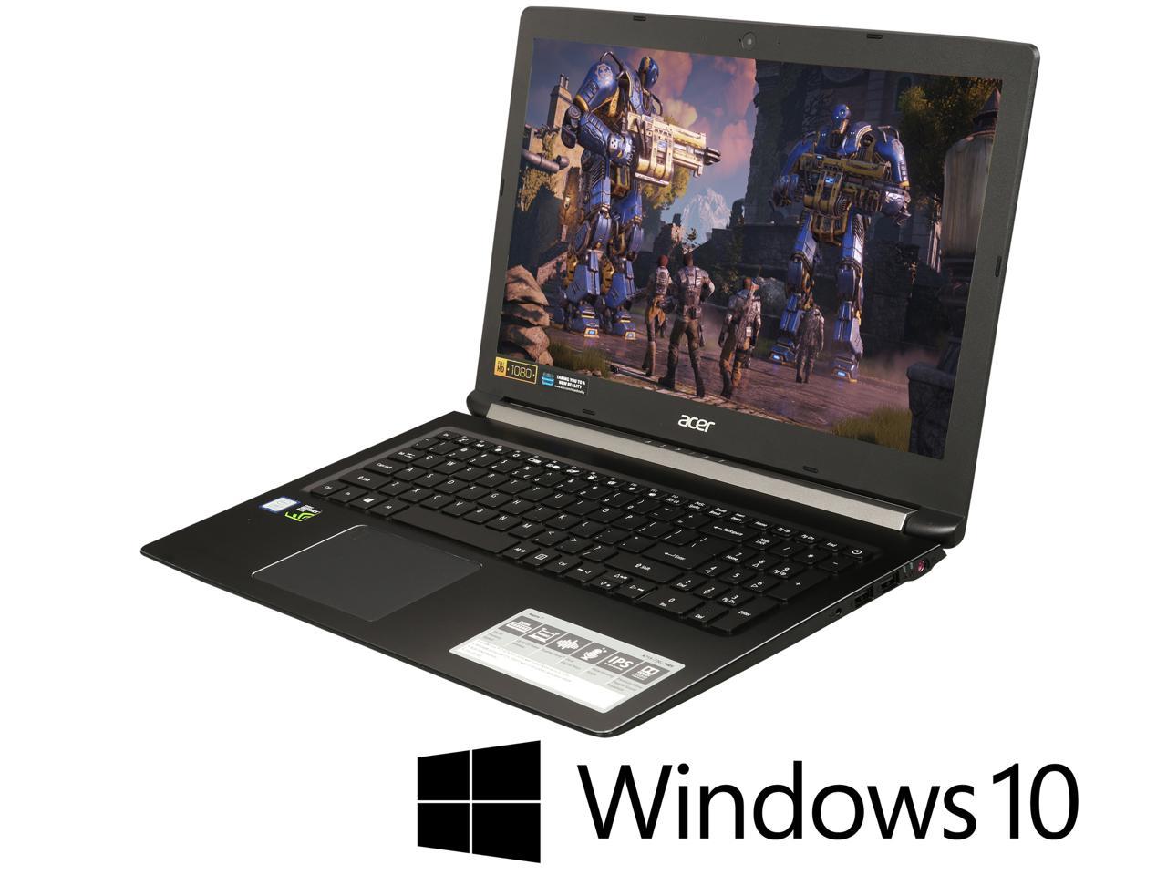Acer Aspire 7 A715-72G-79R9 15.6″ Gaming Laptop, 8th Gen Intel Core i7, 8GB RAM, 256GB SSD