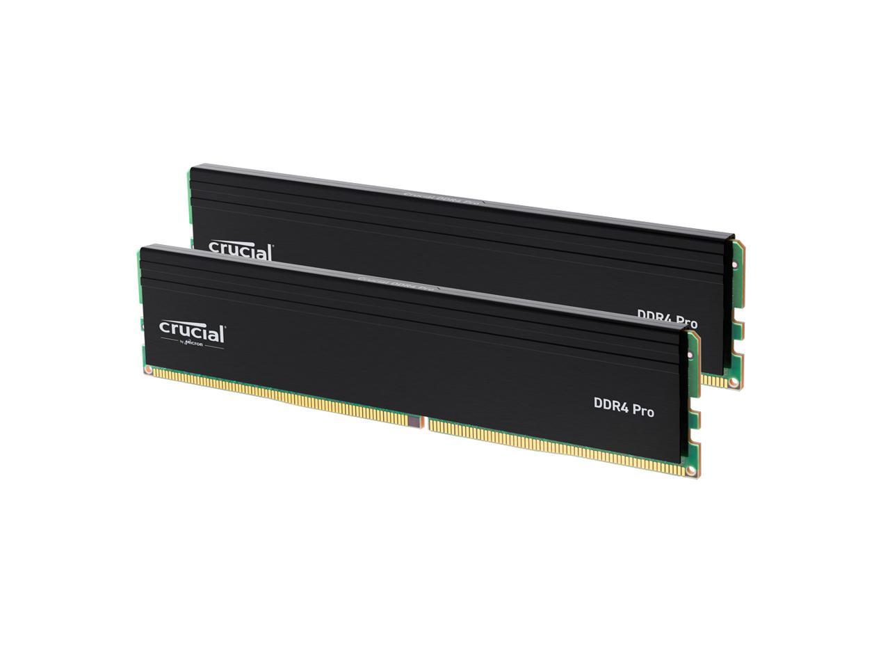 Crucial Pro 64GB (2 x 32GB) 288-Pin PC RAM DDR4 3200 (PC4 25600