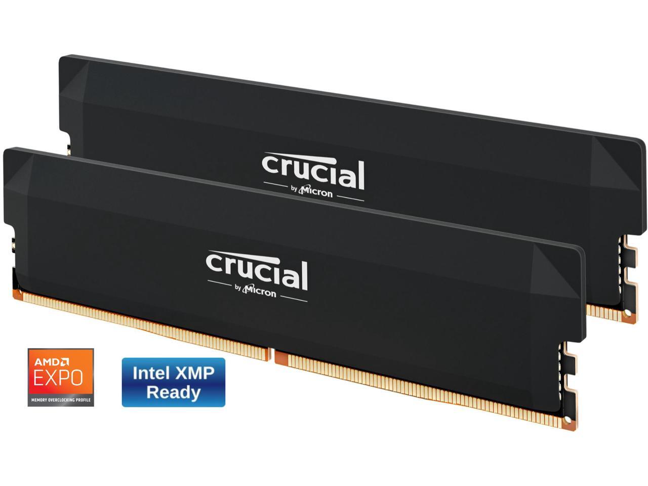 Crucial Pro Overclocking 32GB (2 x 16GB) DDR5 6000 (PC5 48000