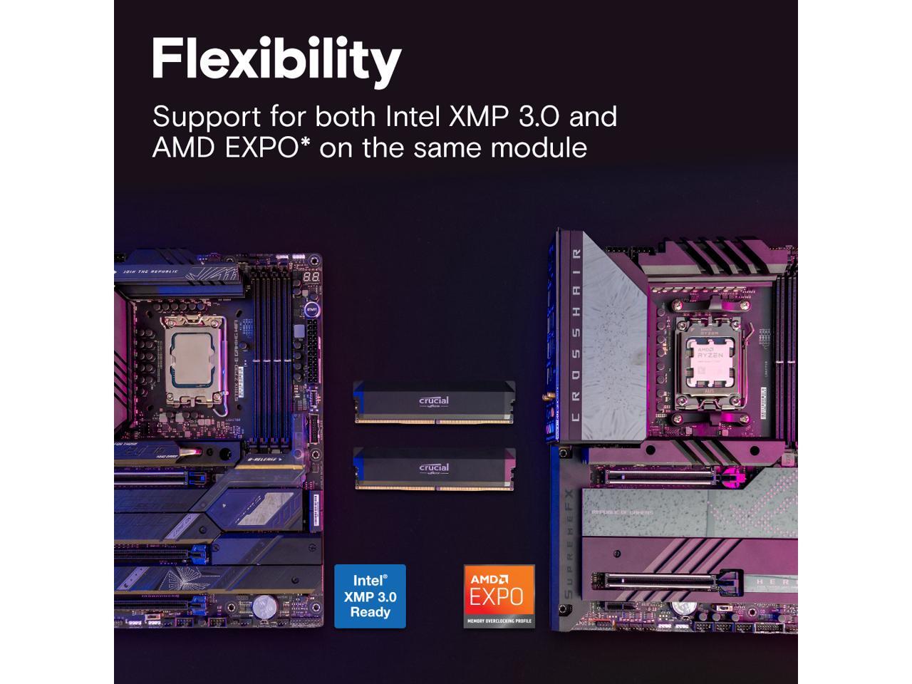 Crucial Pro Overclocking 32GB (2 x 16GB) DDR5 6400 (PC5 51200