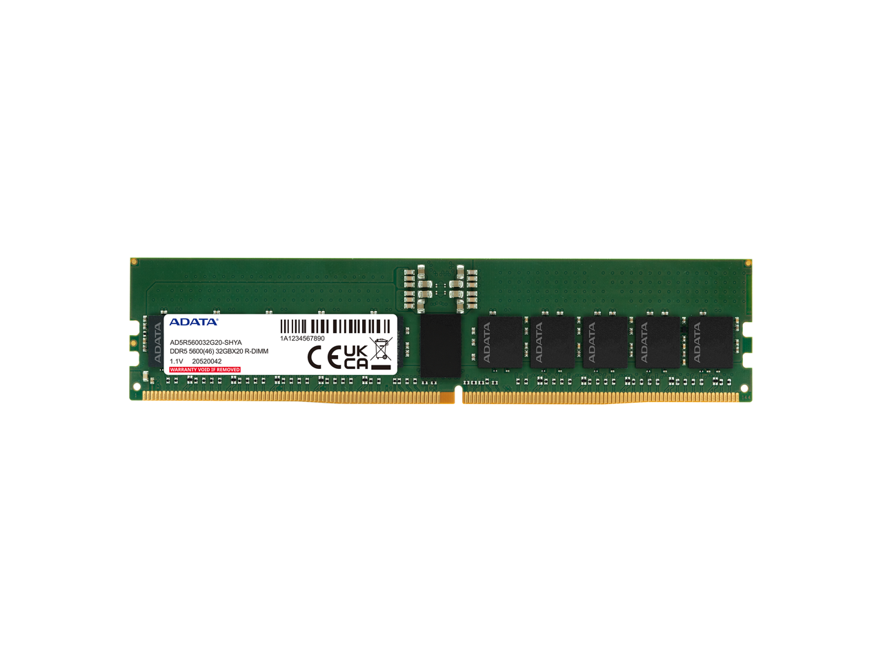 XPG 32GB (1x32GB) ECC Registered DDR5 5600 (PC5 44800) Memory