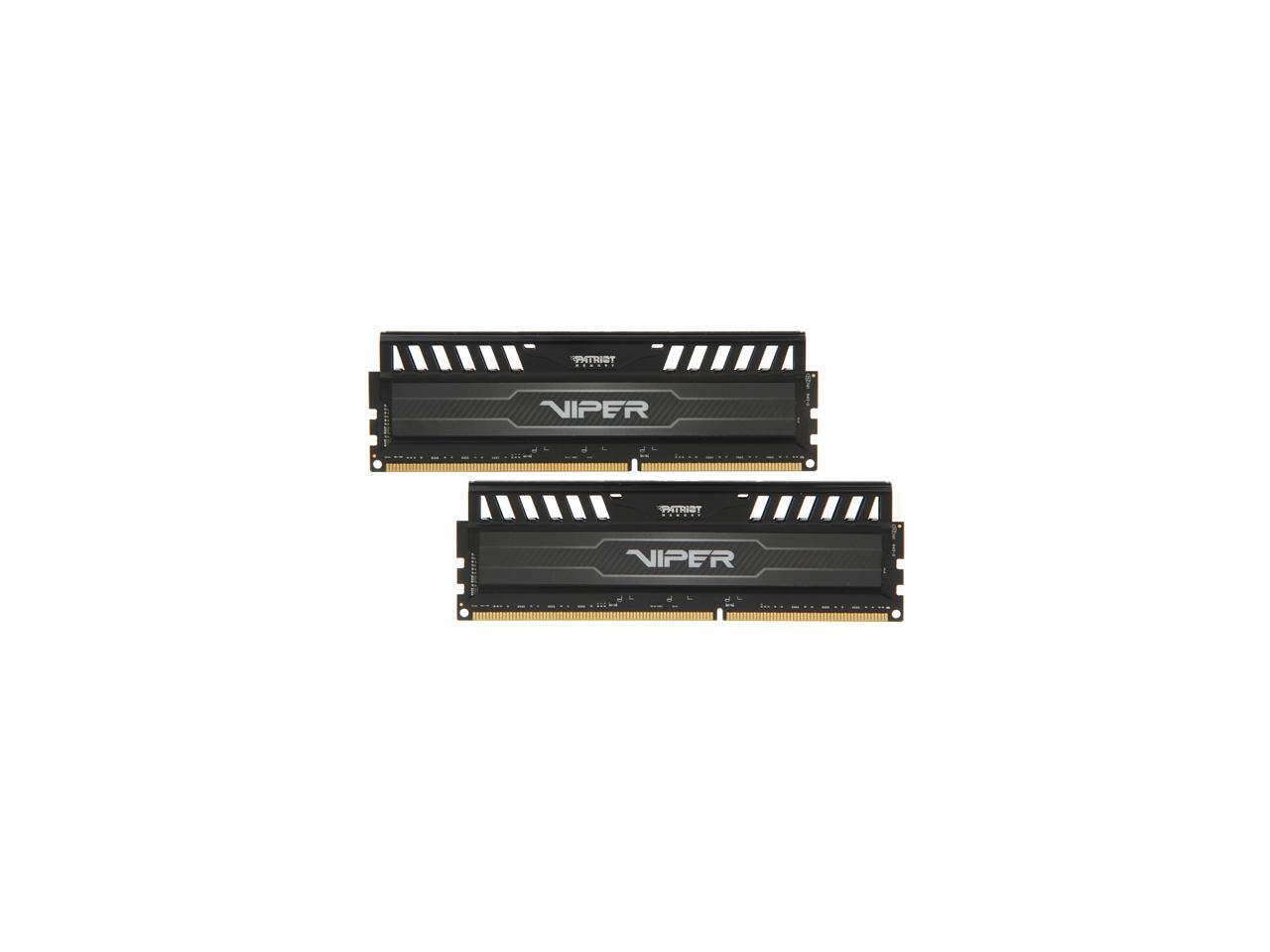 Patriot Viper 3 16GB (2 x 8GB) 240-Pin PC RAM DDR3 1866 (PC3 15000) Desktop - Afbeelding 1 van 4