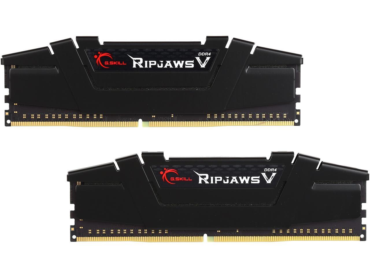 メモリー G.Skill Ripjaws V DDR4 3200 64GB Amazon | F4-3200C16D-64GVK [Ripjaws V 64GB (32GBx2) DDR4