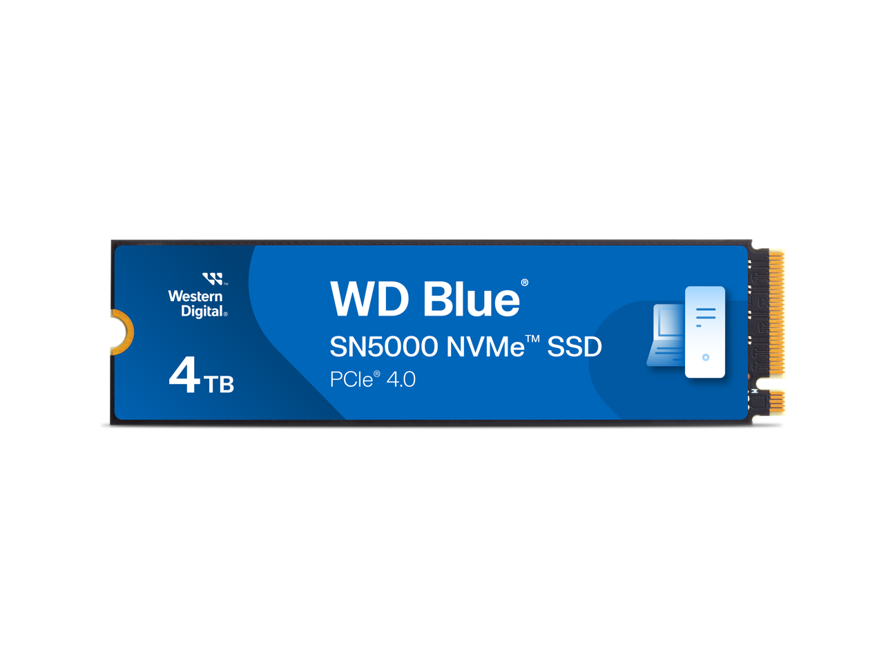 新品未使用　Western Digital 内蔵SSD 4TB SN5000 Western Digital 4TB WD Blue SN5000 NVMe SSD, PCIe Gen 4.0, up to