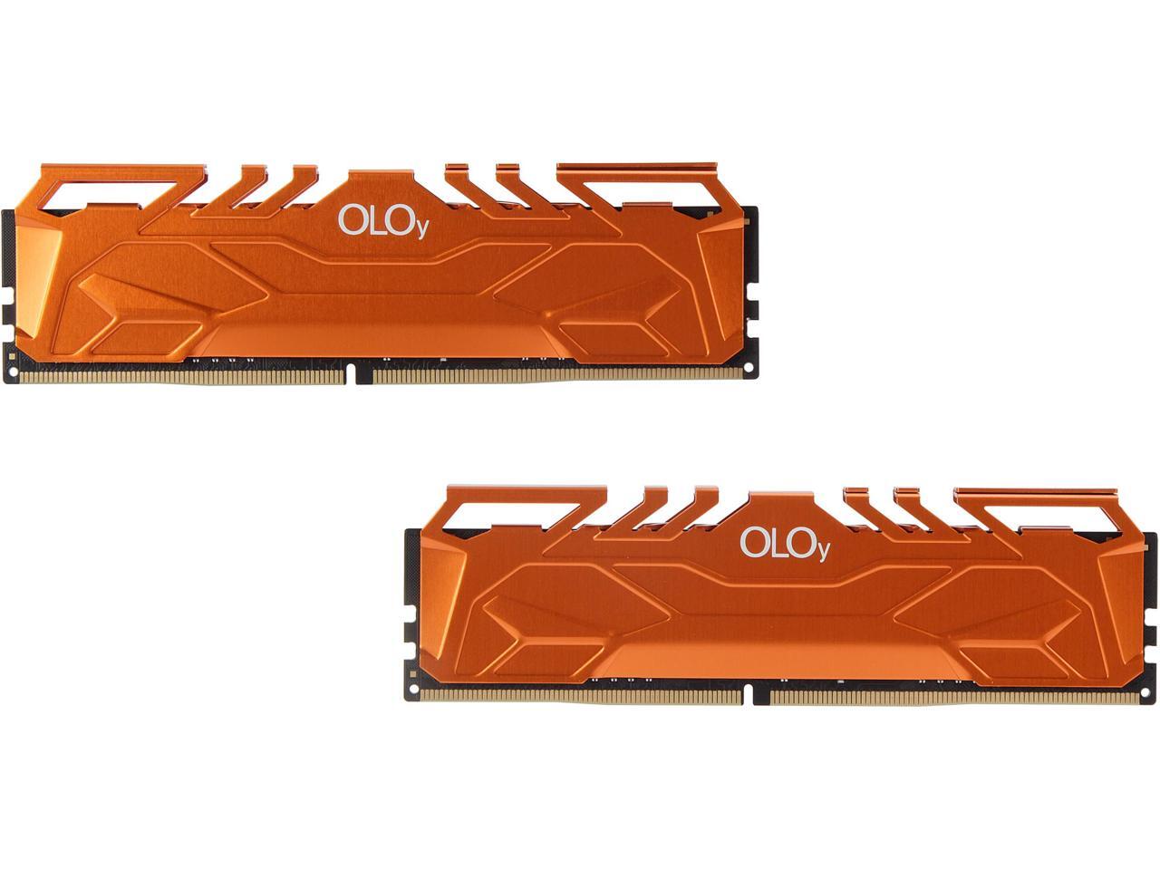 OLOy 32GB (2 x 16GB) DDR4 3600 (PC4 28800) Desktop Memory, Model ND4U1636181CHTDA