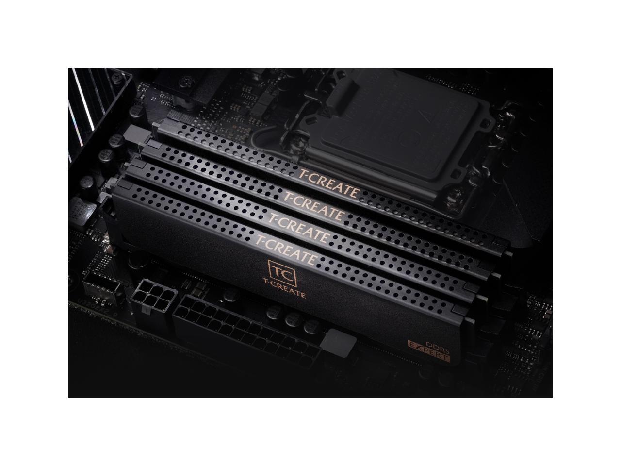 メモリー T-CREATE DDR5 64GB (32GB x 2) 6400MHz TeamGroup T-Create Expert 64GB (2 x 32GB) DDR5-6000 PC5
