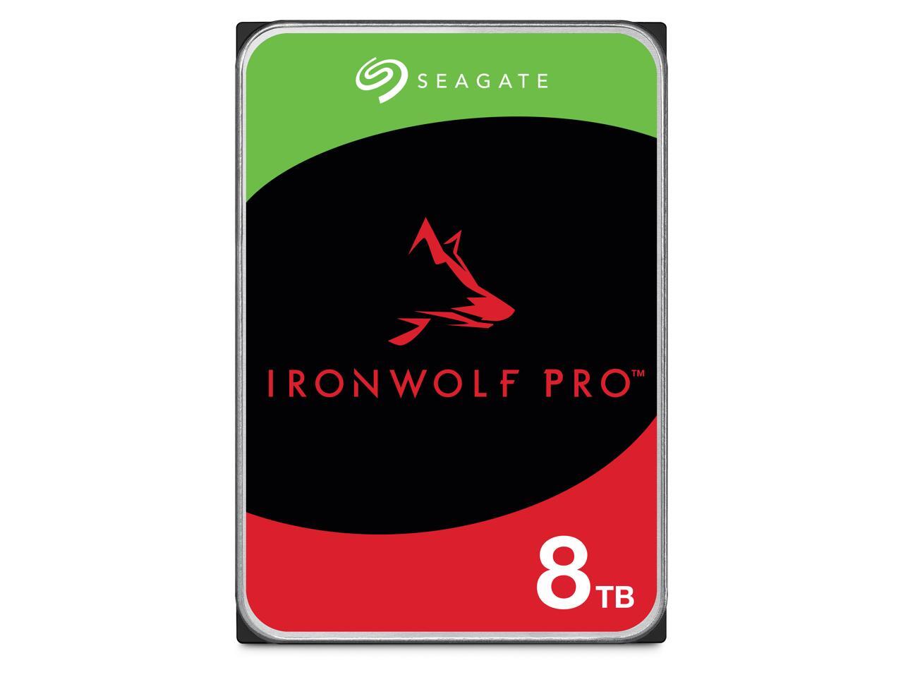 Seagate IronWolf Pro ST8000NT001 8TB 7200 RPM 256MB Cache SATA 6,0Gb/s 3,5" - Bild 1 von 4