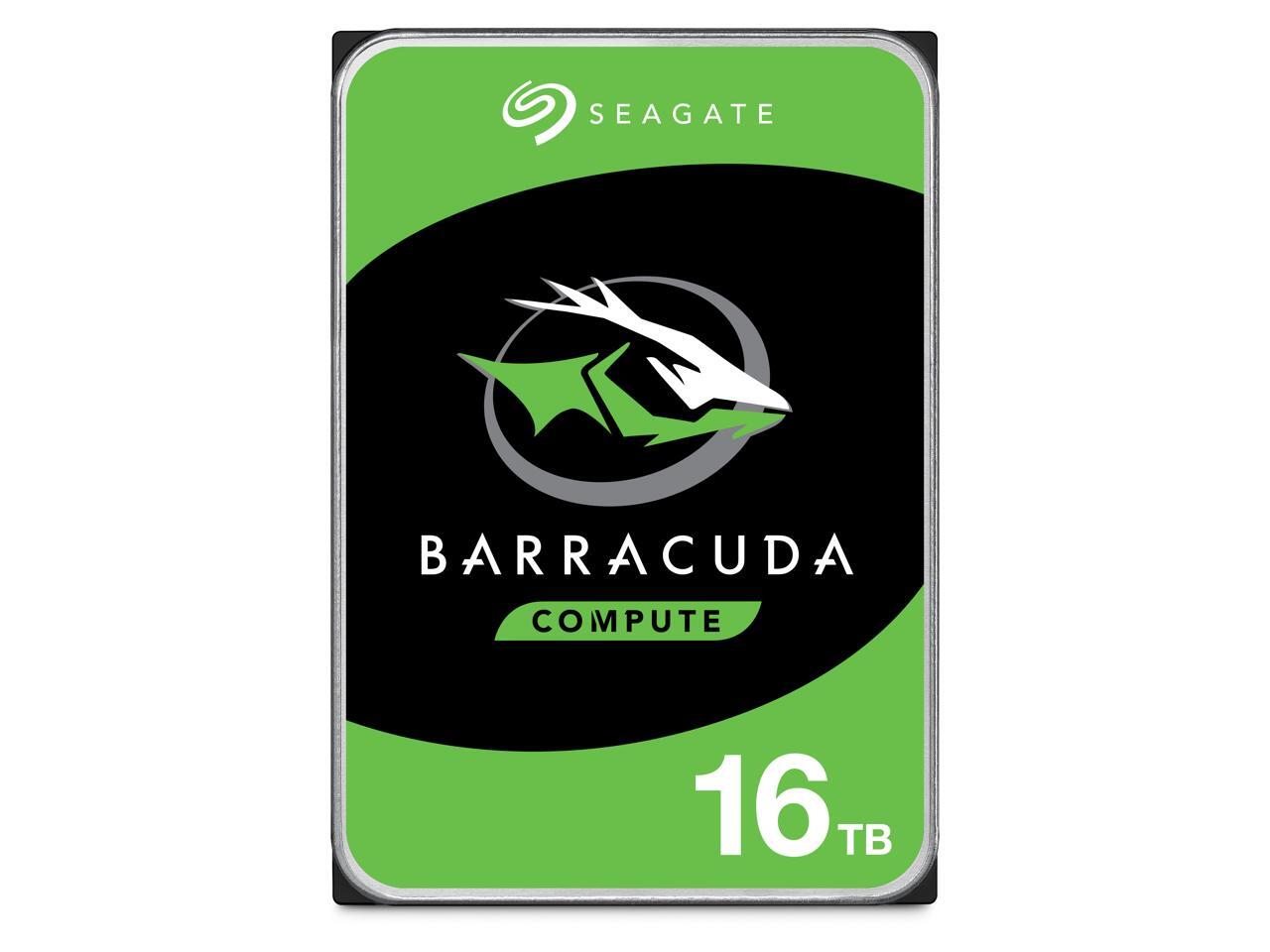 ②【新品未使用】【開封】seagate HDD 16TB 7200rpm Seagate BarraCuda ST16000DM001 16TB 7200 RPM 512MB Cache