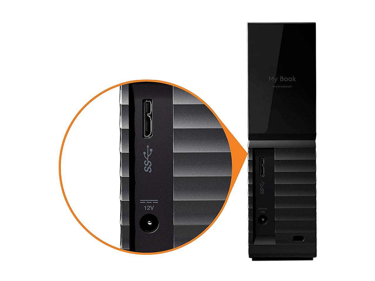 WD My Book 18TB USB 3.0, Micro-B External Desktop Hard Drive