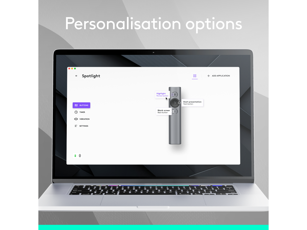 Logitech Spotlight Presentation Remote - Universal Wireless Presentation Clicker - Picture 5 of 5