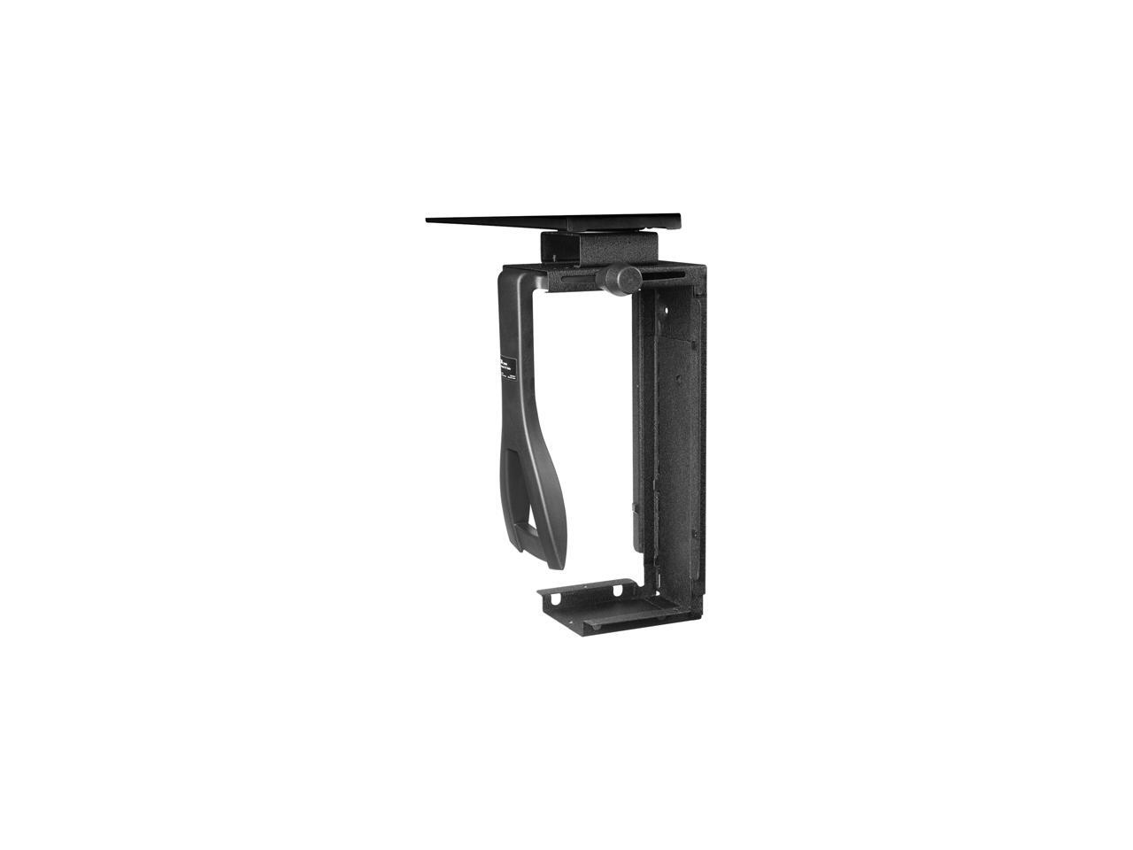 3M CS200MB Under-desk CPU Holder with Swivel, Black