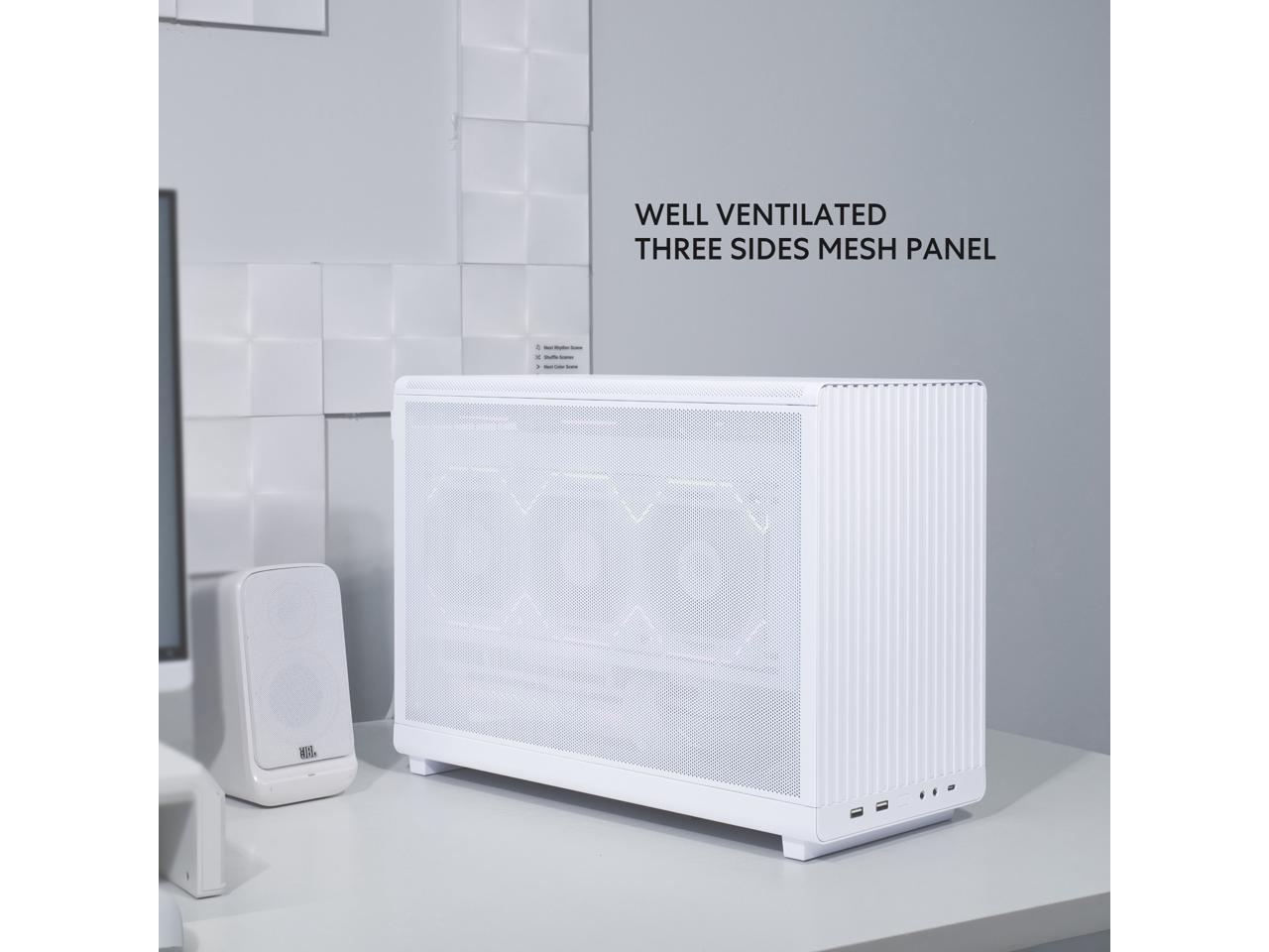 LIAN LI A3-mATX White SPCC M-ATX / ITX Computer Case