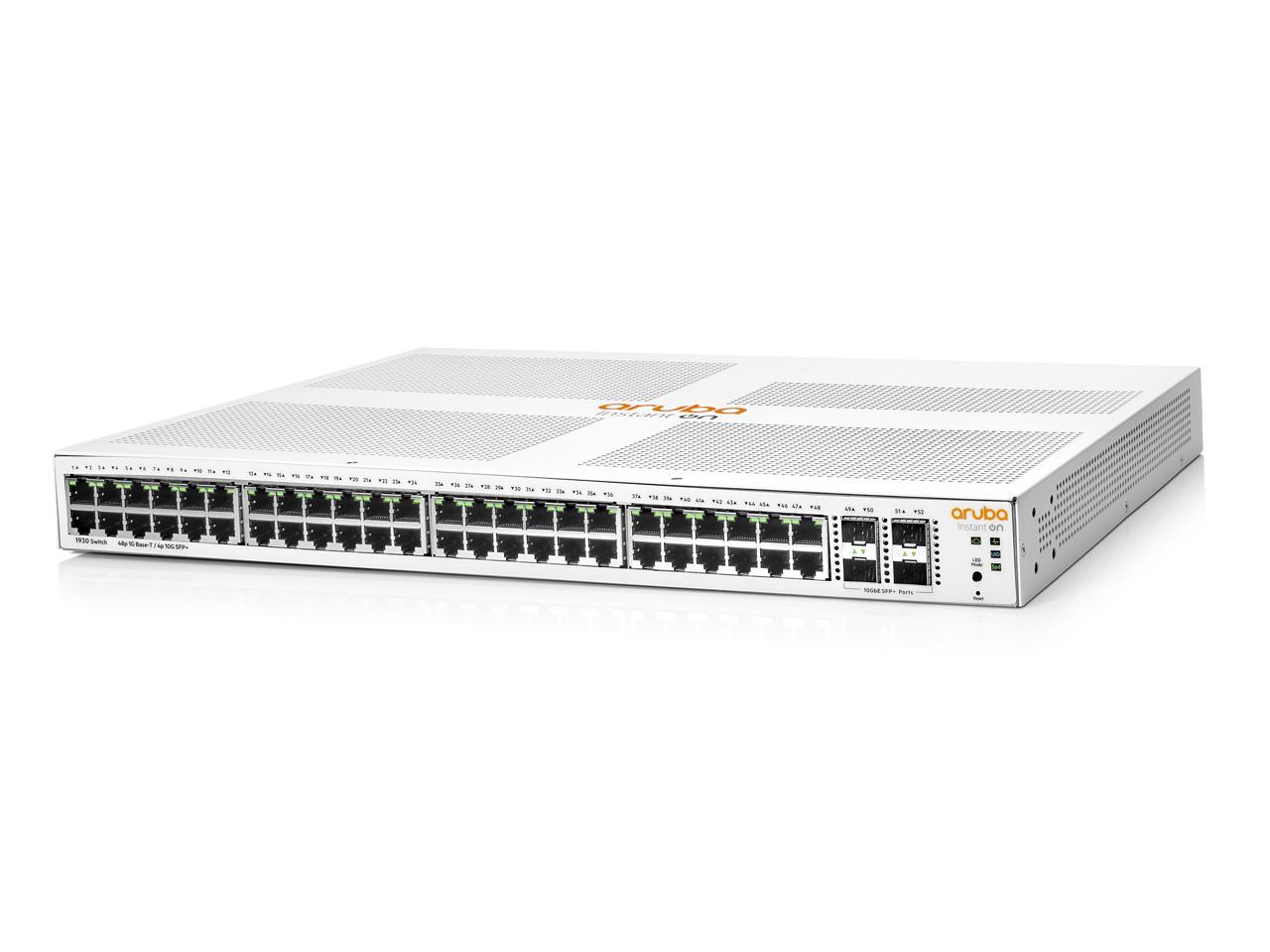 HPE Networking Instant On Switch 48p Gigabit 4p SFP+ 1930 (JL685A#ABA) - Picture 2 of 5