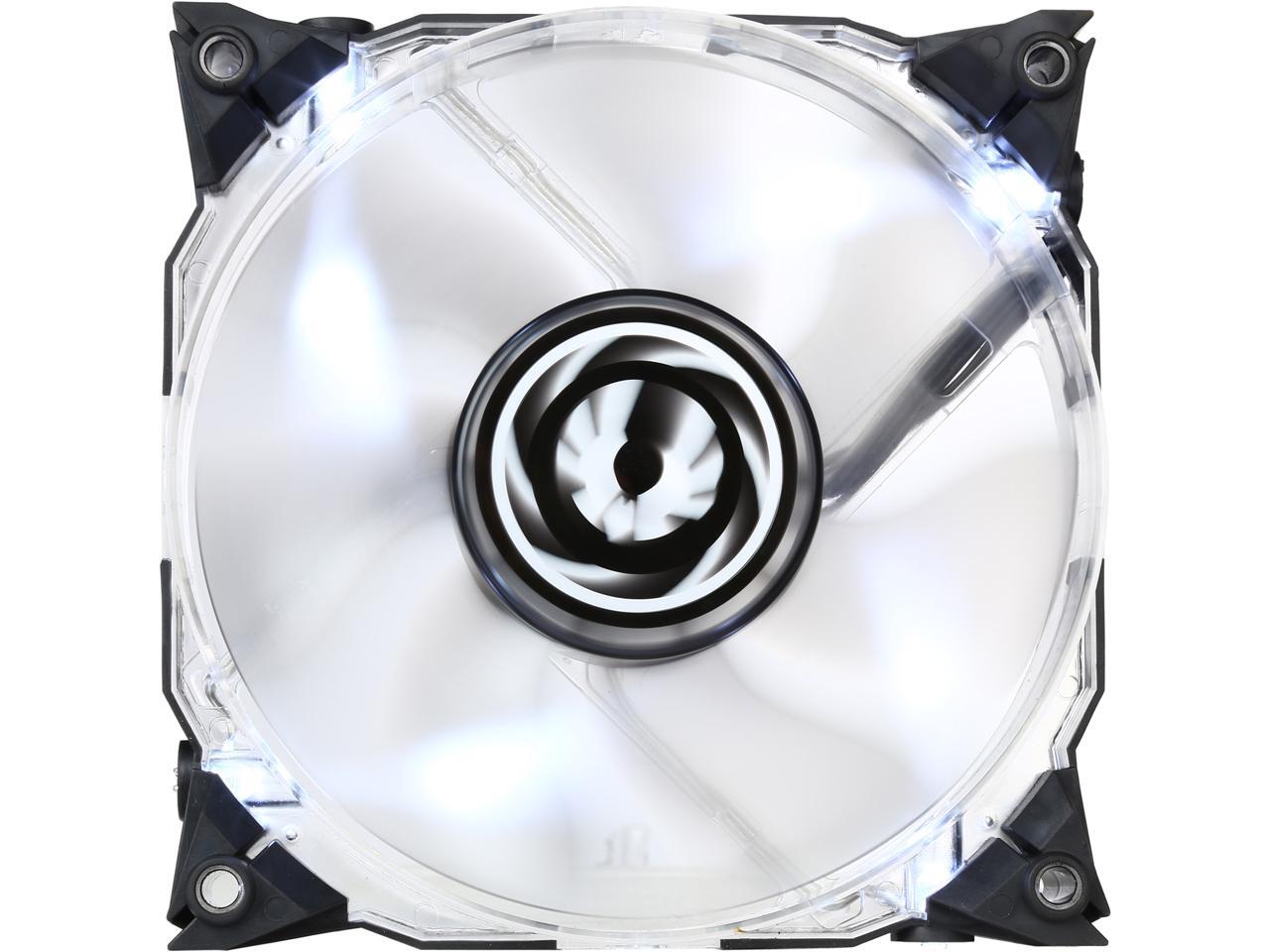 BitFenix Spectre Xtreme 120mm White LED Case Fan, Black