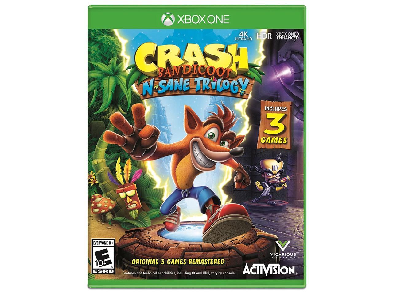 Crash Bandicoot N. Sane Trilogy for Xbox One or PS4