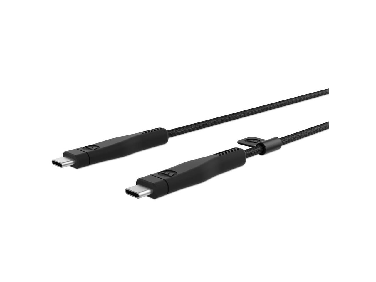 Mophie PRO Kabel - Micro USB 2.0 USB-C auf USB-C Kabel, schwarz, 6,56 Fuß (2 m) - Bild 2 von 5