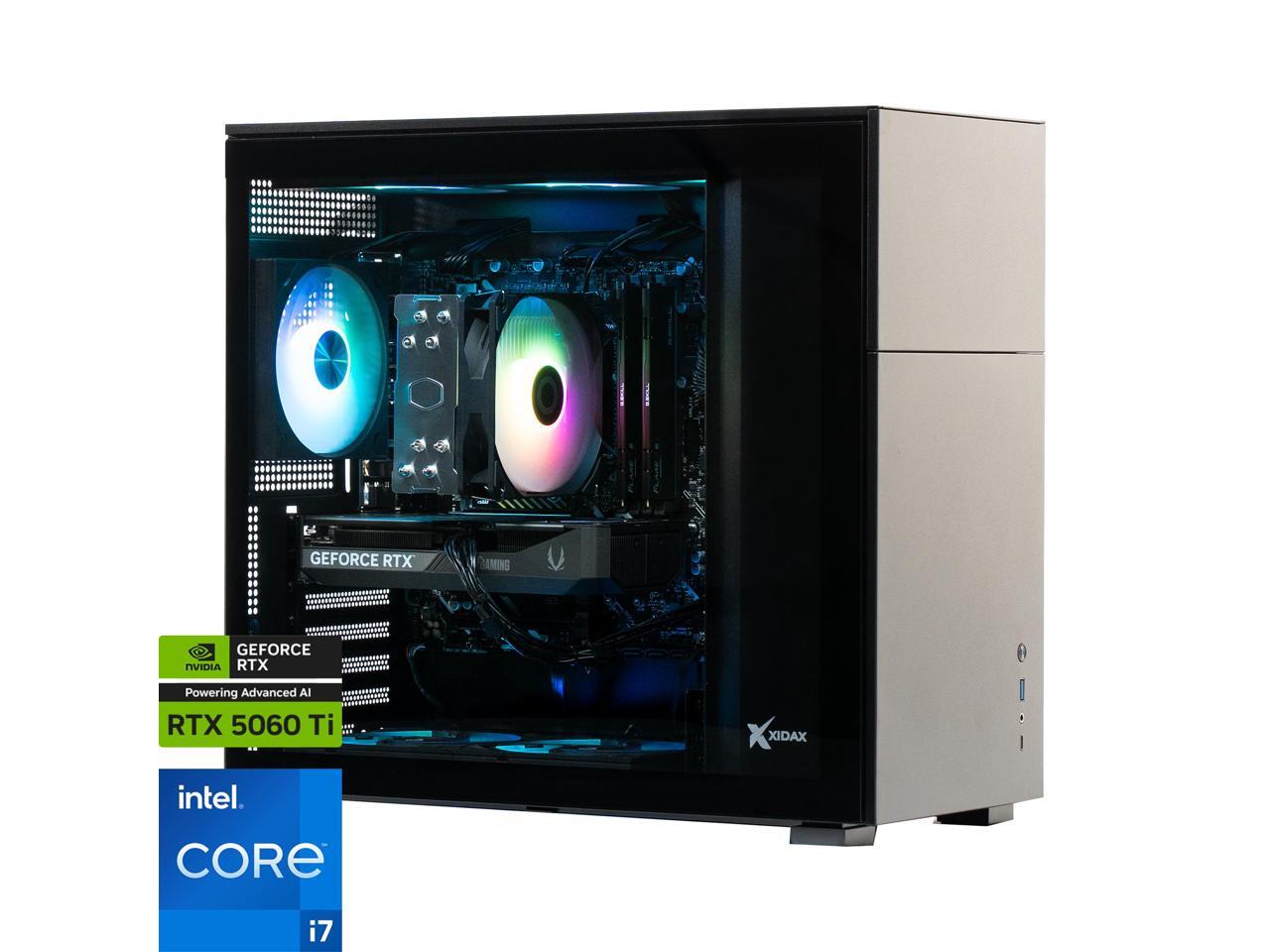 Xidax Gaming Desktop PC X-6 Series X-6 RTX 5060Ti 16GB + i7 14700F