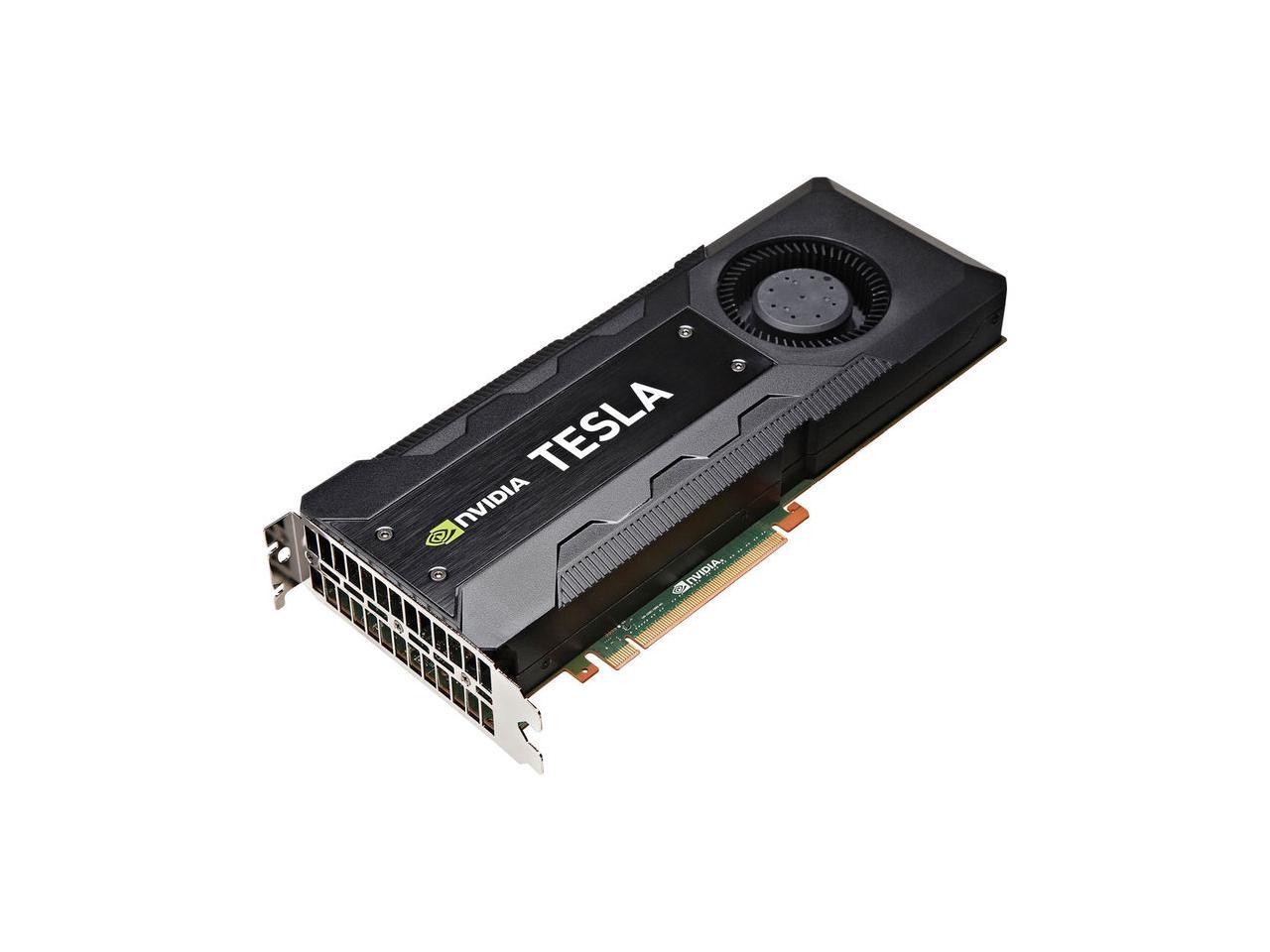 Refurbished NVIDIA Tesla K40 Graphic Card - 1GPUs - 745MHz Core - 12GB GDDR5 - Full-length/Full-height - Dual Slot Space Required - 3000MHz Memory Clock - 384bit Bus Width - Passive Cooler