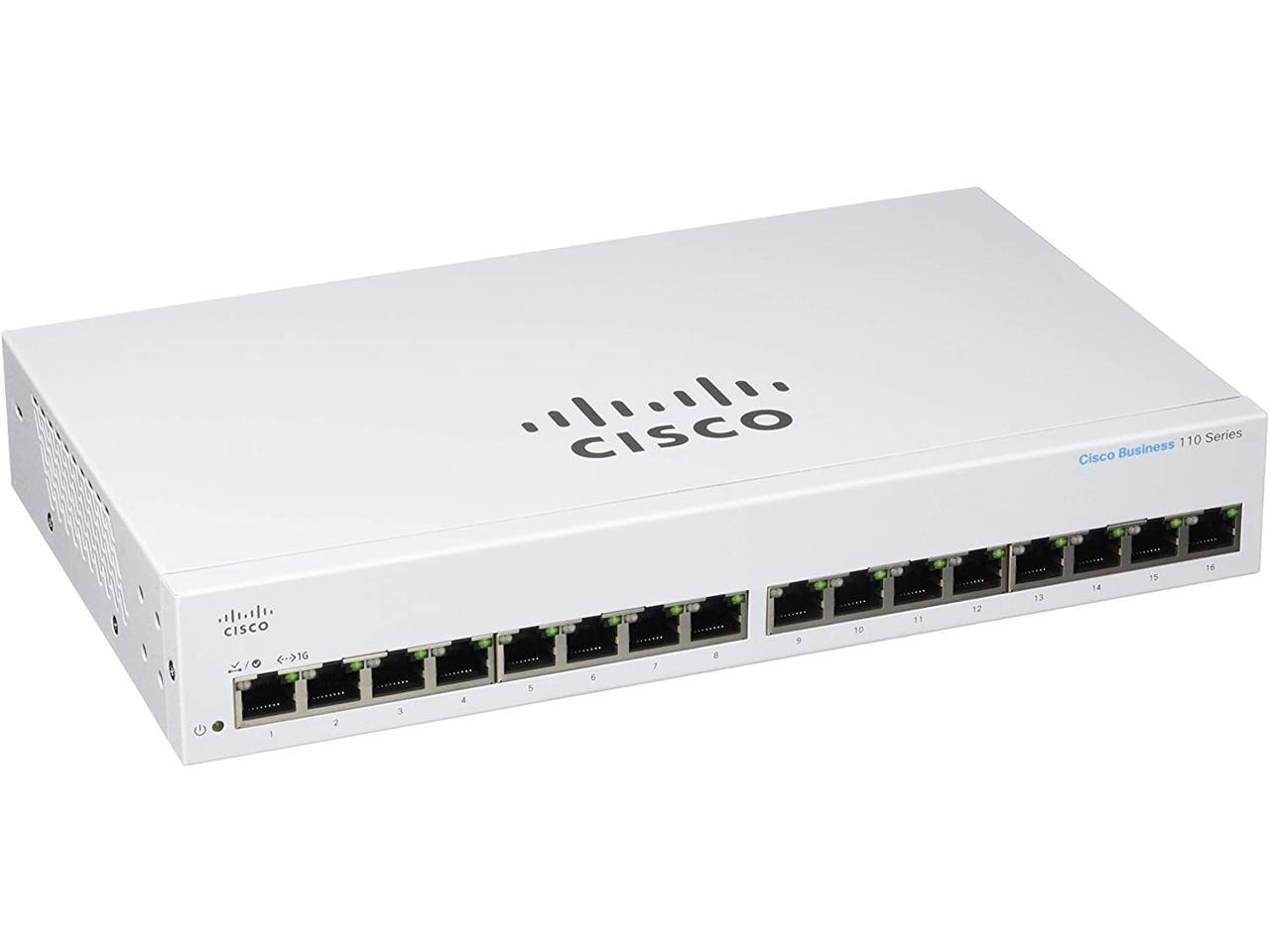 Cisco Business CBS110-16T Unmanaged Switch | 16 Port GE | Limited Lifetime - Picture 1 of 4