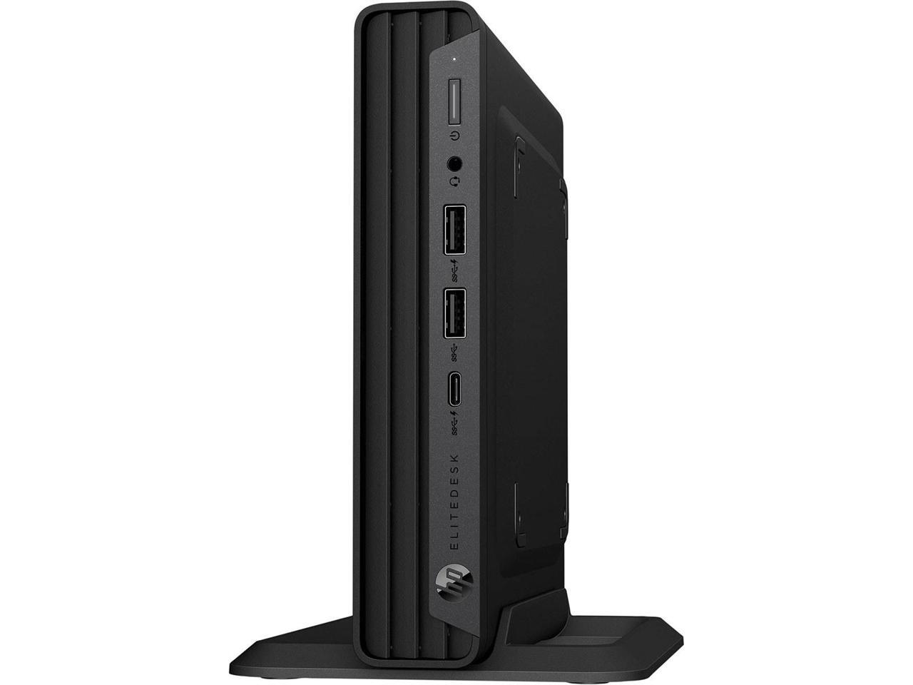 HP Elite Mini 805 G8 Desktop PC, AMD Ryzen 5 Pro 5650GE, AMD Radeon Graphics, - Picture 4 of 5