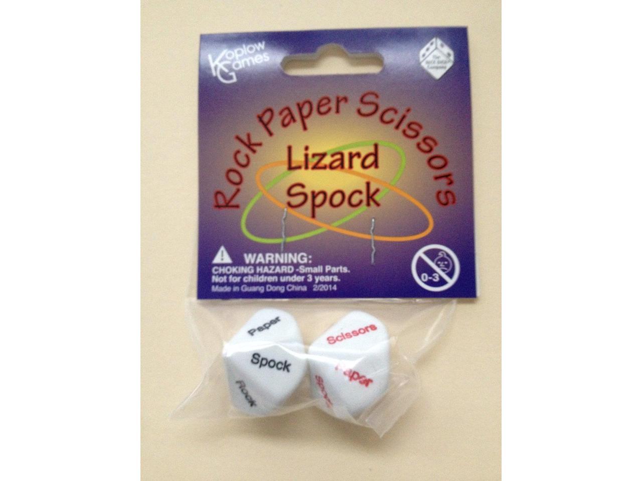 Rock Paper Scissors Lizard Spock Dice Game