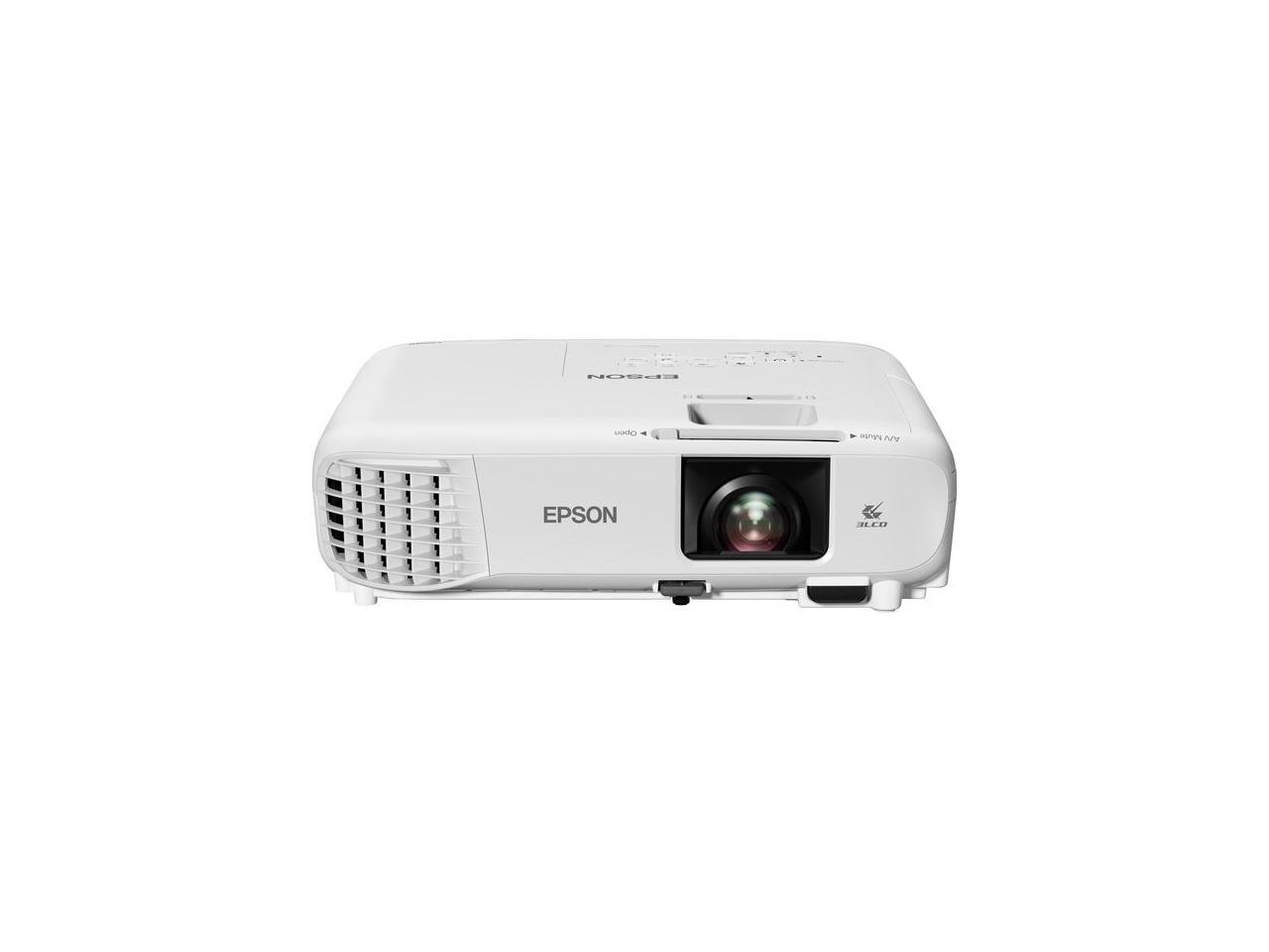 Epson PowerLite W49 WXGA 3LCD Classroom Projector with HDMI, V11H983020 - Picture 1 of 5