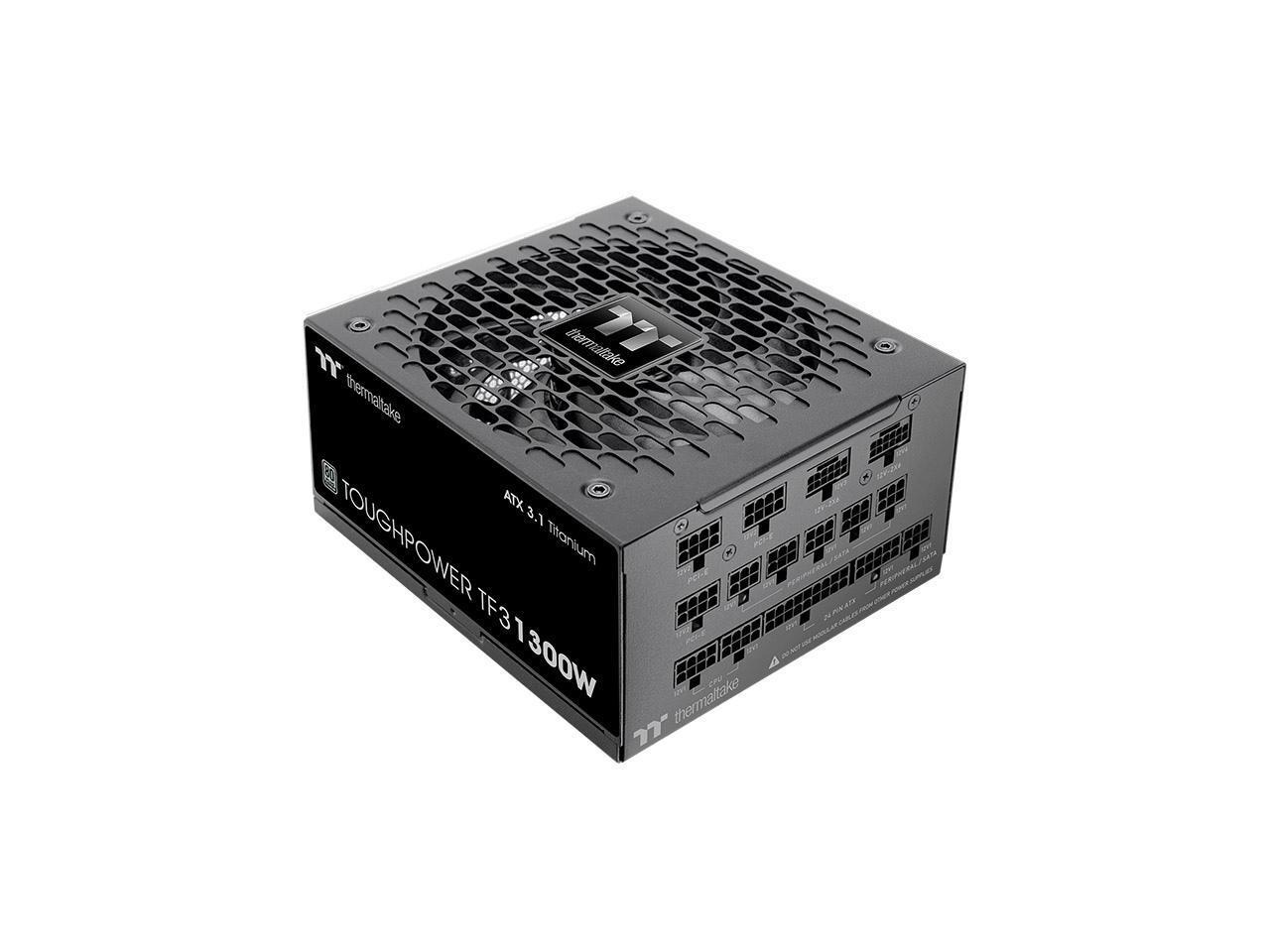 Thermaltake Toughpower TF3 1300W; 2X Native PCIe 5.1 12V-2x6; Dual-Color H++ - Afbeelding 1 van 5