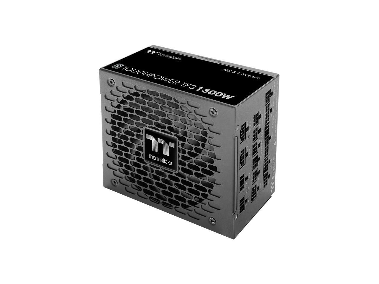 Thermaltake Toughpower TF3 1300W; 2X Native PCIe 5.1 12V-2x6; Dual-Color H++ - Afbeelding 3 van 5