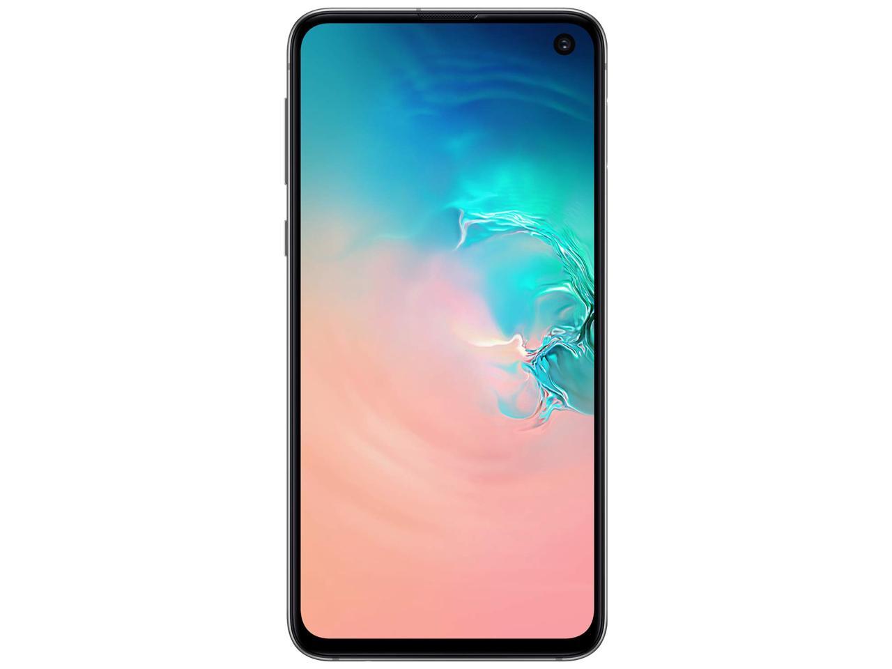 Samsung Galaxy S10e 128GB SM-G970F/DS Hybrid/Dual-SIM (GSM Only, No CDMA) Factory Unlocked 4G/LTE Smartphone - International Version No Warranty (Prism White)