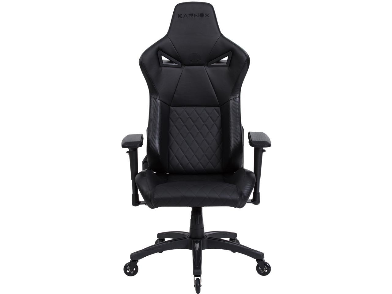 KARNOX Legend TR Gaming Chair w/ Ergonomic 170° Reclining, Locking High Back w/ Integrated Headrest, Black