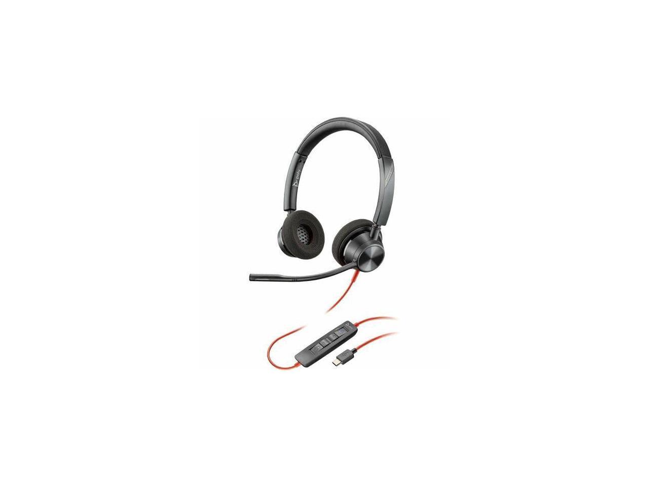 Poly Blackwire 3320 Headset - Stereo - USB Type C, Mini-phone (3.5mm) - Wired - - Picture 3 of 5