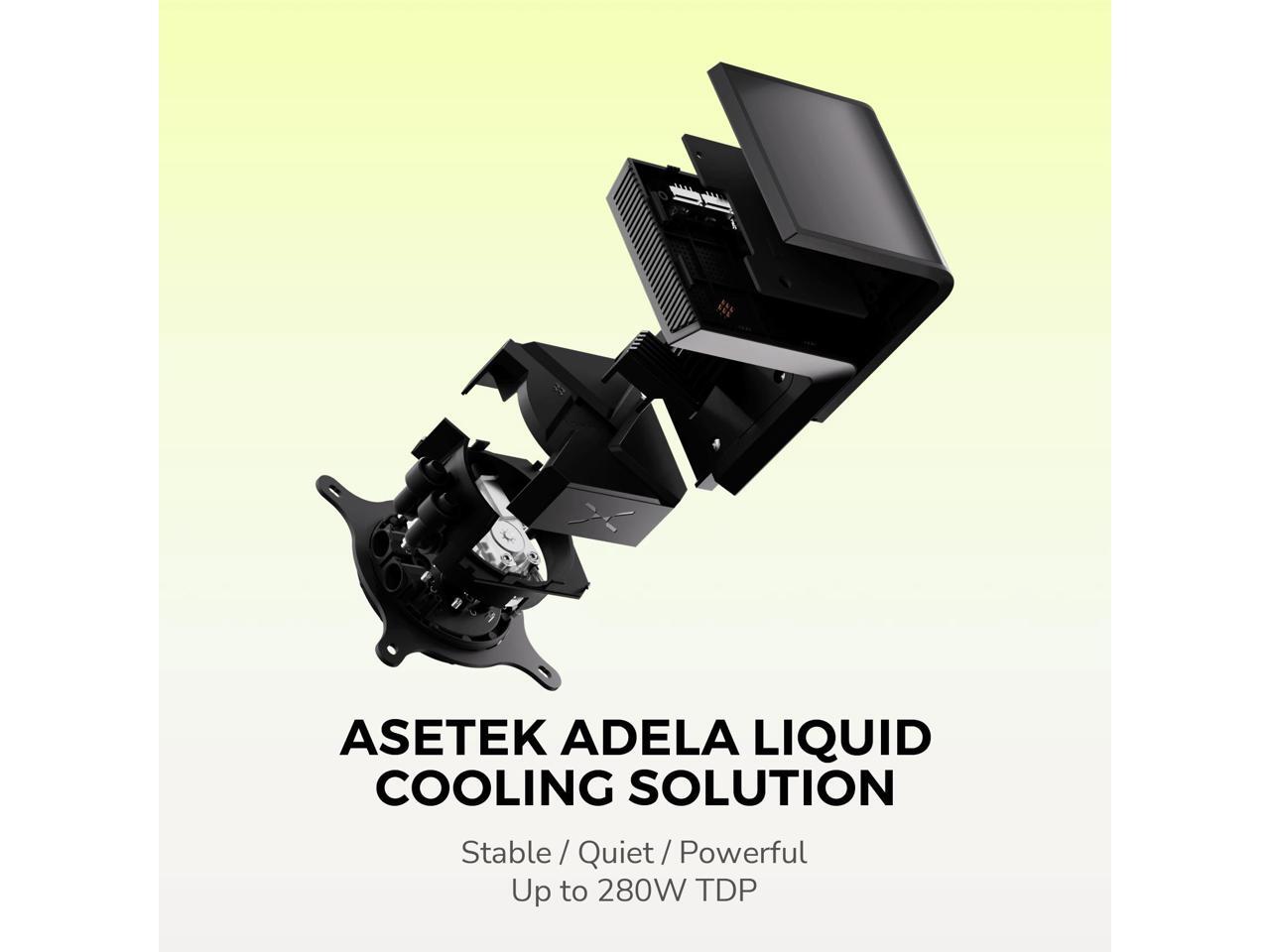 TRYX Panorama SE 360 ARGB 360mm AIO Rotatable 6.5'' AMOLED Curved Screen 3D