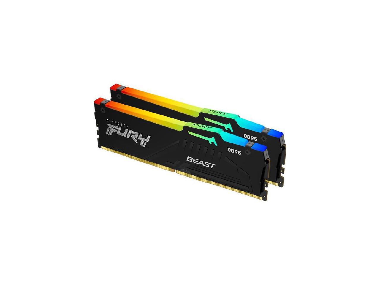 Kingston FURY Beast 16GB (2 x 8GB) 288-Pin PC RAM DDR5 6000 (PC5