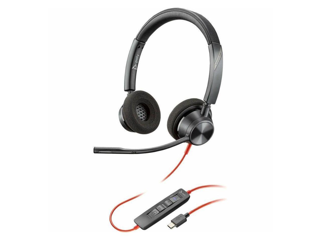 Poly Blackwire 3320 Headset - Stereo - USB Type C, Mini-phone (3.5mm) - Wired - - Picture 4 of 5