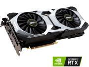 MSI GeForce RTX 2080 DirectX 12 RTX 2080 VENTUS 8G OC 8GB 256-Bit GDDR6 PCI ...