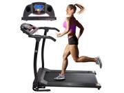 1100W Folding Electric Treadmill Portable Power Motorized Machine Running Jogging Gym Fitness